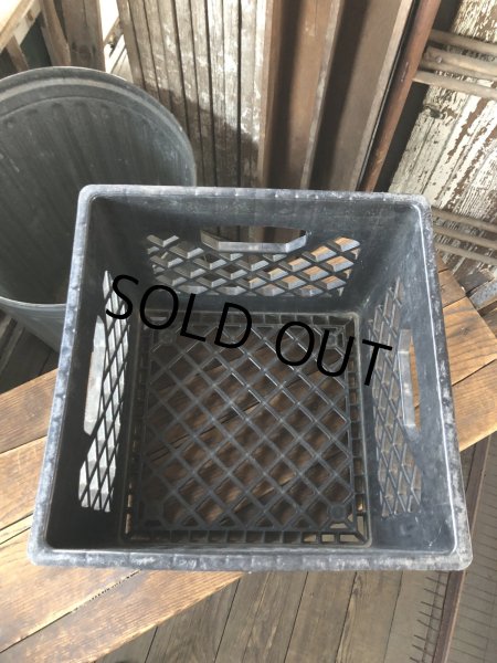 画像7: Vintage USA  DAIRY FOODS Heavy Duty Plastic Milk Crate CRYSTAL (K)  (7)