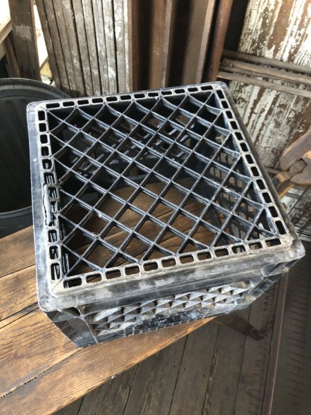 画像8: Vintage USA  DAIRY FOODS Heavy Duty Plastic Milk Crate Prairie farms (G)  (8)
