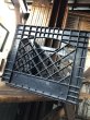 画像2: Vintage USA  DAIRY FOODS Heavy Duty Plastic Milk Crate CRYSTAL (K)  (2)