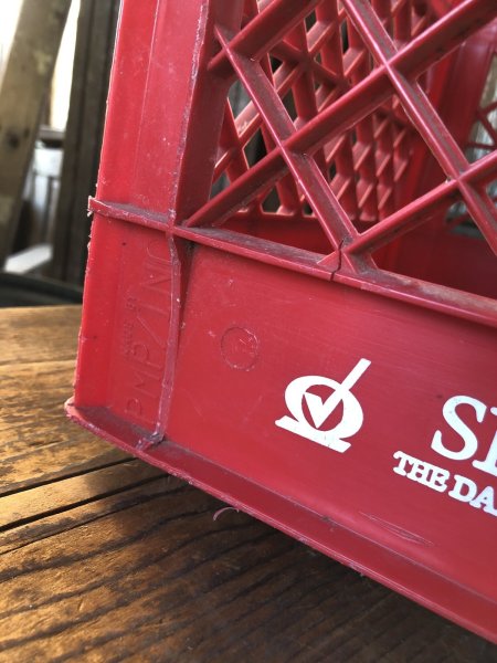画像4: Vintage USA  DAIRY FOODS Heavy Duty Plastic Milk Crate SMITH'S (A)  (4)