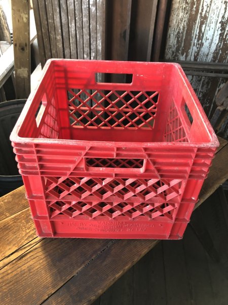 画像5: Vintage USA  DAIRY FOODS Heavy Duty Plastic Milk Crate SMITH'S (A)  (5)
