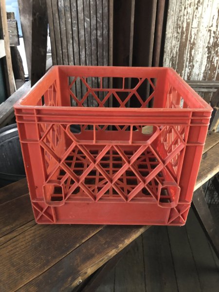 画像2: Vintage USA  DAIRY FOODS Heavy Duty Plastic Milk Crate Hawthorn Mellody (Y)  (2)