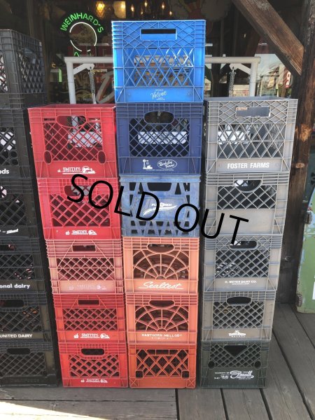画像10: Vintage USA  DAIRY FOODS Heavy Duty Plastic Milk Crate Foremost (O)  (10)