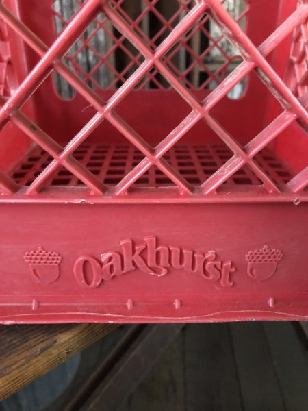 画像5: Vintage USA  DAIRY FOODS Heavy Duty Plastic Milk Crate Oakhurst (V)  (5)