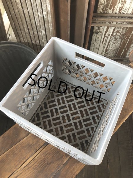 画像5: Vintage USA  DAIRY FOODS Heavy Duty Plastic Milk Crate FOSTER FARMS (P)  (5)