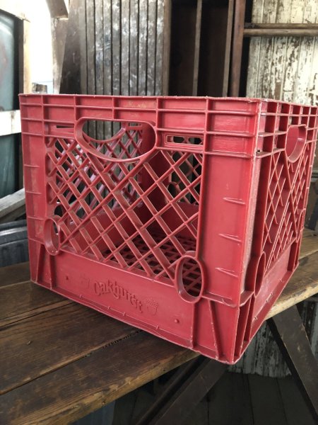 画像4: Vintage USA  DAIRY FOODS Heavy Duty Plastic Milk Crate Oakhurst (V)  (4)