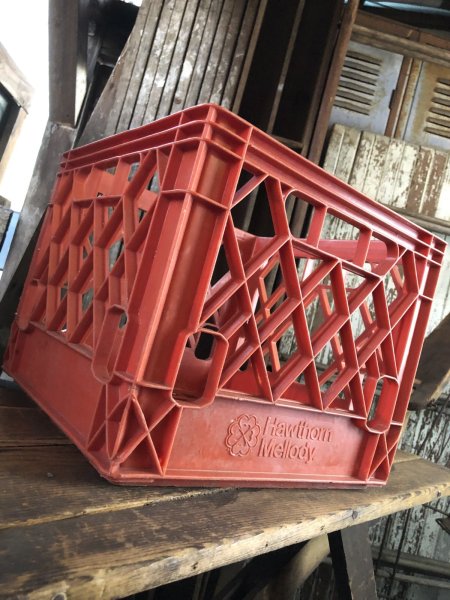 画像3: Vintage USA  DAIRY FOODS Heavy Duty Plastic Milk Crate Hawthorn Mellody (Y)  (3)