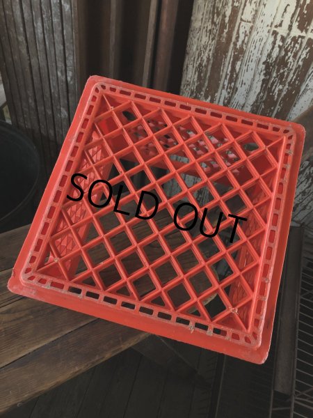 画像10: Vintage USA  DAIRY FOODS Heavy Duty Plastic Milk Crate SAME DAY DAYRIES (R)  (10)