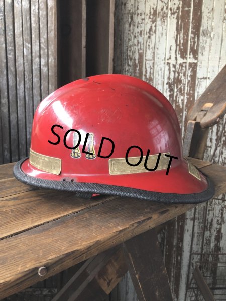 画像4: Vintage Firefighter's Helmet (A065) (4)