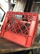 画像2: Vintage USA  DAIRY FOODS Heavy Duty Plastic Milk Crate DIAMOND HARMONY (T)  (2)