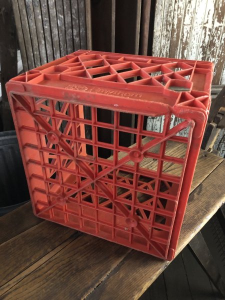 画像8: Vintage USA  DAIRY FOODS Heavy Duty Plastic Milk Crate Hawthorn Mellody (Y)  (8)
