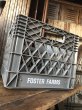 画像3: Vintage USA  DAIRY FOODS Heavy Duty Plastic Milk Crate FOSTER FARMS (P)  (3)