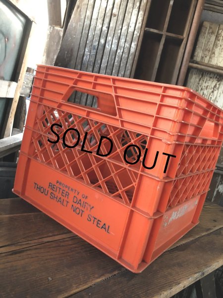 画像3: Vintage USA  DAIRY FOODS Heavy Duty Plastic Milk Crate Reiter (S)  (3)