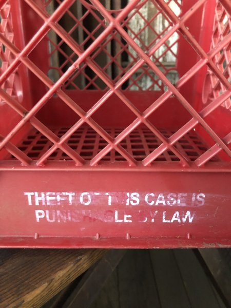 画像3: Vintage USA  DAIRY FOODS Heavy Duty Plastic Milk Crate Oakhurst (V)  (3)