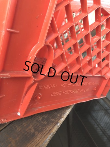 画像6: Vintage USA  DAIRY FOODS Heavy Duty Plastic Milk Crate SAME DAY DAYRIES (R)  (6)