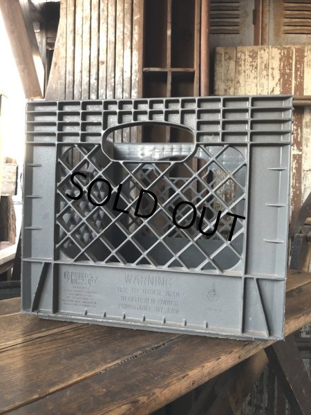 画像5: Vintage USA  DAIRY FOODS Heavy Duty Plastic Milk Crate Foster Farms (M)  (5)