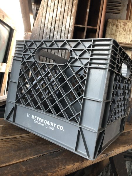 画像3: Vintage USA  DAIRY FOODS Heavy Duty Plastic Milk Crate H.MEYER DAIRY CO. (N)  (3)