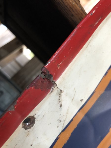 画像15: 40s Vintage Original OPERA Ornage Soda Pop Advertising Sotre Display Sign (A066) (15)