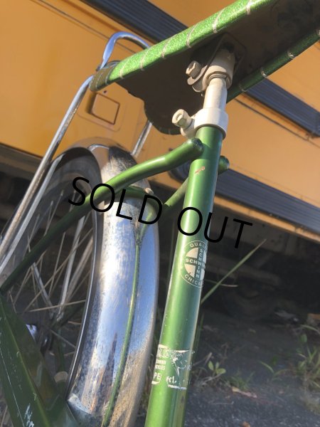 画像23:  【店舗引き取り限定】Vintage Schwinn Hollywood Bicycle Green 24" (A067) (23)