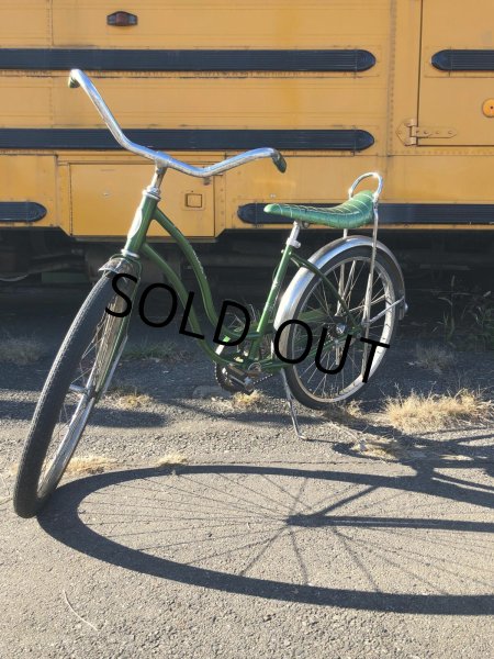 画像11:  【店舗引き取り限定】Vintage Schwinn Hollywood Bicycle Green 24" (A067) (11)