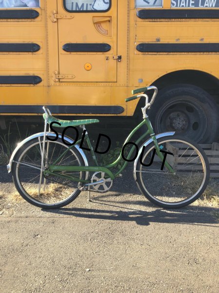 画像25:  【店舗引き取り限定】Vintage Schwinn Hollywood Bicycle Green 24" (A067) (25)