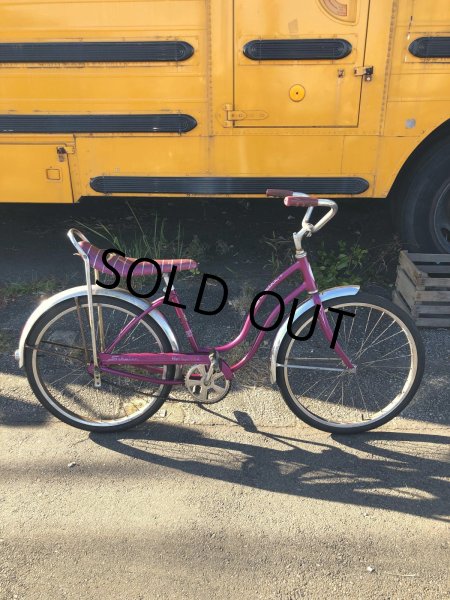 画像1:  【店舗引き取り限定】Vintage Schwinn Hollywood Bicycle Purple 24" (A068) (1)