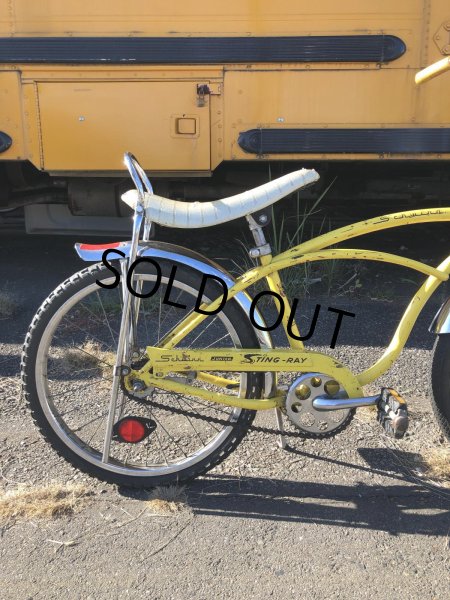 画像15:  【店舗引き取り限定】Vintage Schwinn Bicycle Stingray Junior Yellow 20" (A069) (15)