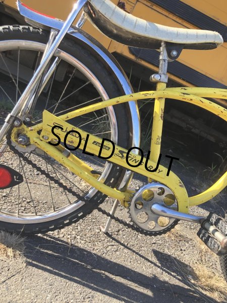 画像3:  【店舗引き取り限定】Vintage Schwinn Bicycle Stingray Junior Yellow 20" (A069) (3)