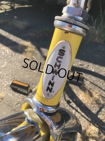 画像2:  【店舗引き取り限定】Vintage Schwinn Bicycle Stingray Junior Yellow 20" (A069) (2)