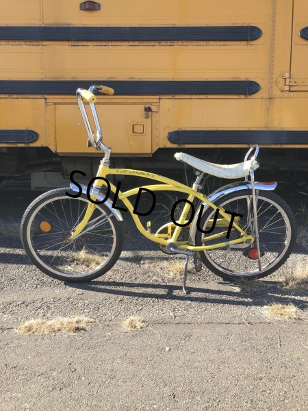 画像12:  【店舗引き取り限定】Vintage Schwinn Bicycle Stingray Junior Yellow 20" (A069) (12)
