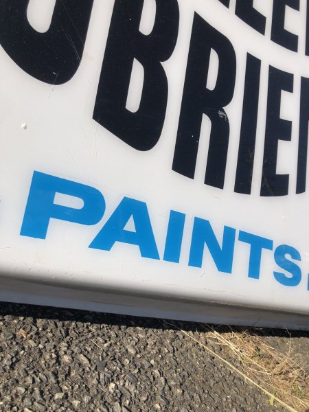 画像6: 【店舗引き取り限定】 Vintage Advertising Fuller O'brien Paints Huge Sign (A071) (6)