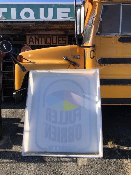 画像12: 【店舗引き取り限定】 Vintage Advertising Fuller O'brien Paints Huge Sign (A071) (12)