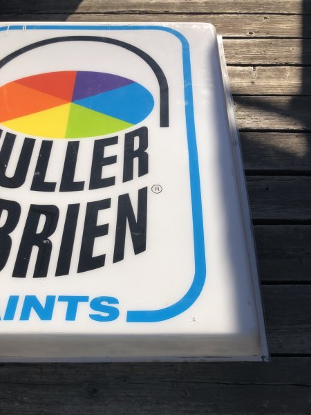 画像19: 【店舗引き取り限定】 Vintage Advertising Fuller O'brien Paints Huge Sign (A071) (19)