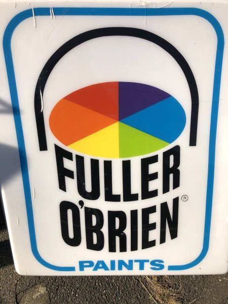 画像4: 【店舗引き取り限定】 Vintage Advertising Fuller O'brien Paints Huge Sign (A071) (4)