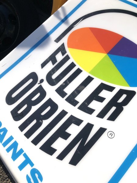 画像8: 【店舗引き取り限定】 Vintage Advertising Fuller O'brien Paints Huge Sign (A071) (8)