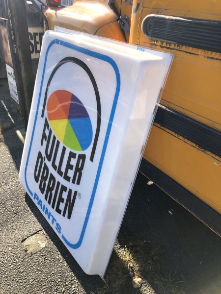 画像3: 【店舗引き取り限定】 Vintage Advertising Fuller O'brien Paints Huge Sign (A071) (3)