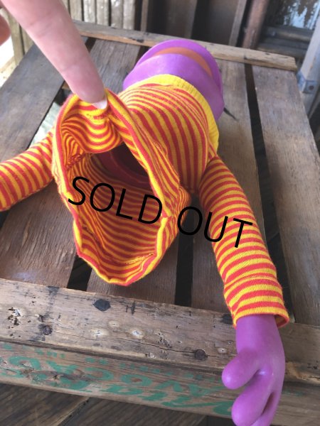 画像3: 70s Vintage Sesame Street Roosevelt Franklin Hand Puppet (A072)  (3)