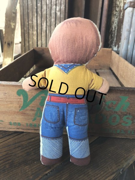 画像4: 50s Vintage General Foods BIRDS EYE Orange Juice Minx Advertising Cloth Doll (A074) 　 (4)