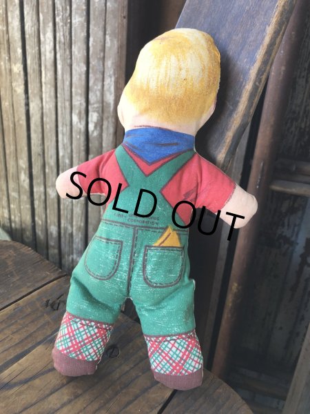 画像3: 50s Vintage General Foods BIRDS EYE Orange Juice Mike Advertising Cloth Doll (A073) 　 (3)