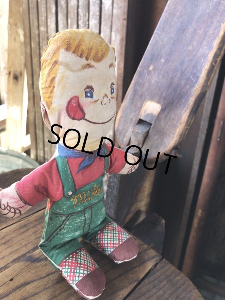 画像2: 50s Vintage General Foods BIRDS EYE Orange Juice Mike Advertising Cloth Doll (A073) 　 (2)