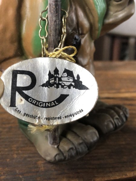 画像8: 60s Vintage Heico Troll Carrying Firewood Nodder Bobble Head (A080) (8)