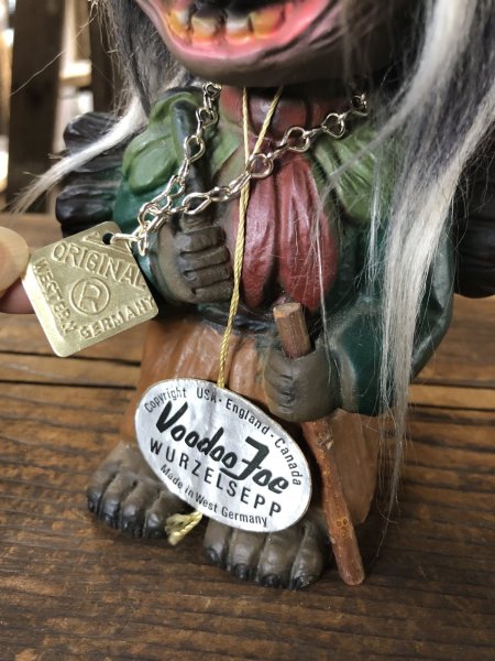 画像7: 60s Vintage Heico Troll Carrying Firewood Nodder Bobble Head Small Size (A078) (7)