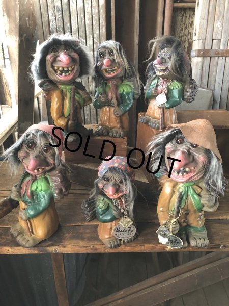 画像10: 60s Vintage Heico Troll Carrying Firewood Nodder Bobble Head (A076) (10)