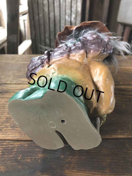 画像5: 60s Vintage Heico Troll Carrying Firewood Nodder Bobble Head (A080) (5)