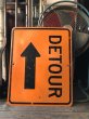 画像4: Vintage Road Sign DETOUR (A081) (4)