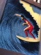 画像5: Vintage Surf Glitter Art Surf Shack Display SURFBOARD I.B.M #971770 (A082)  (5)