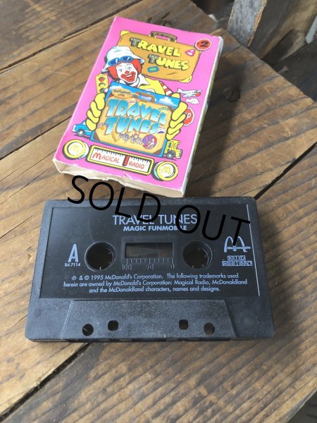 画像1: 1995 McDonalds Happy Meal Cassette Tape Travel Tunes #2 (A084) 　　 (1)