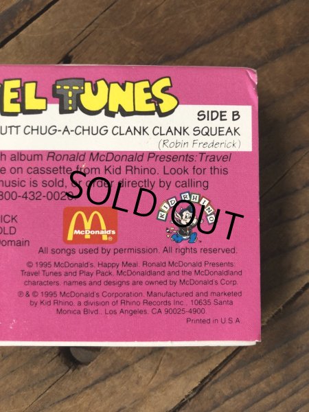 画像4: 1995 McDonalds Happy Meal Cassette Tape Travel Tunes #2 (A084) 　　 (4)