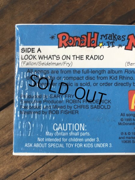 画像3: 1995 McDonalds Happy Meal Cassette Tape Ronald Makes It Magic #1 (A083) 　　 (3)