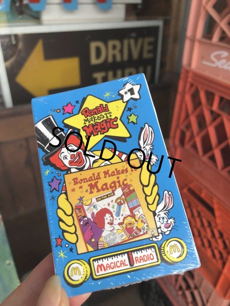 画像7: 1995 McDonalds Happy Meal Cassette Tape Ronald Makes It Magic #1 (A083) 　　 (7)